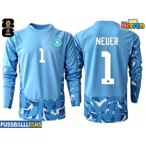 Deutschland Manuel Neuer #1 Torwart Auswärtstrikot WM 2026 Langarm